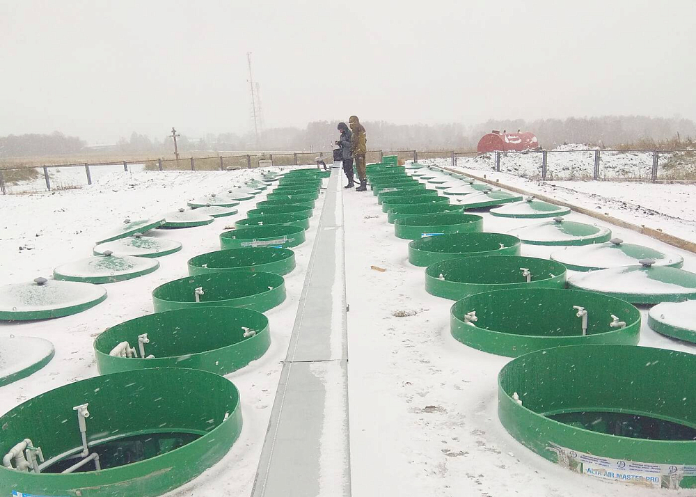 Хозяйственно-бытовой сток - 400 м3 в сутки, поселок Балахта, Красноярский край